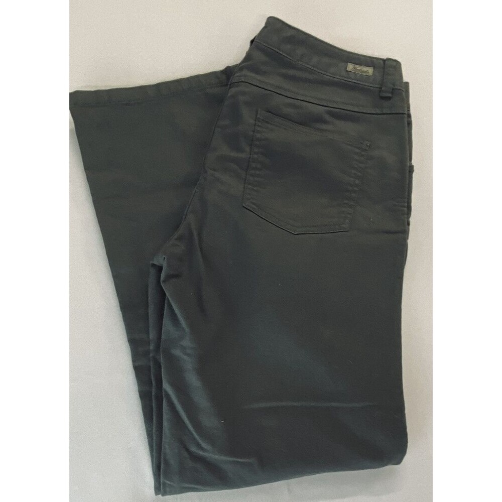 Woolrich Womens Gray Cotton Blend 5 Pocket Straight Leg Pants Jeans Size 10